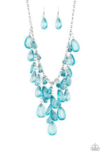 Load image into Gallery viewer, Irresistible Iridescence - Blue necklace F040
