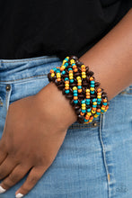 Load image into Gallery viewer, Cozy in Cozumel - Multi bracelet B005
