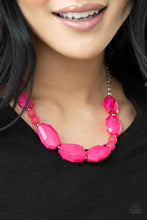 Load image into Gallery viewer, Melrose Melody - Pink necklace D069
