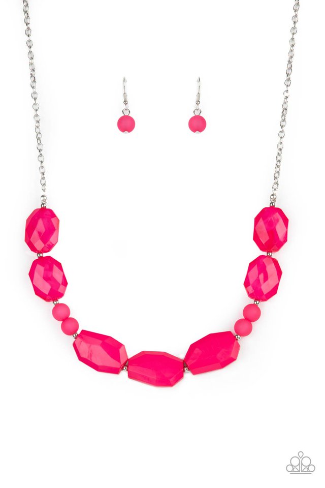 Melrose Melody - pink necklace D027
