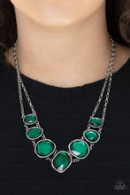Load image into Gallery viewer, Absolute admiration  - green necklace B061
