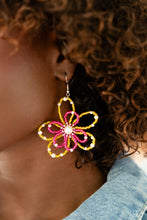 Load image into Gallery viewer, PEARL Crush - Yellow earring A038
