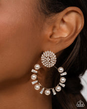 Load image into Gallery viewer, Wistfully Waltzing - gold post earring Jan 2026 LOP B034
