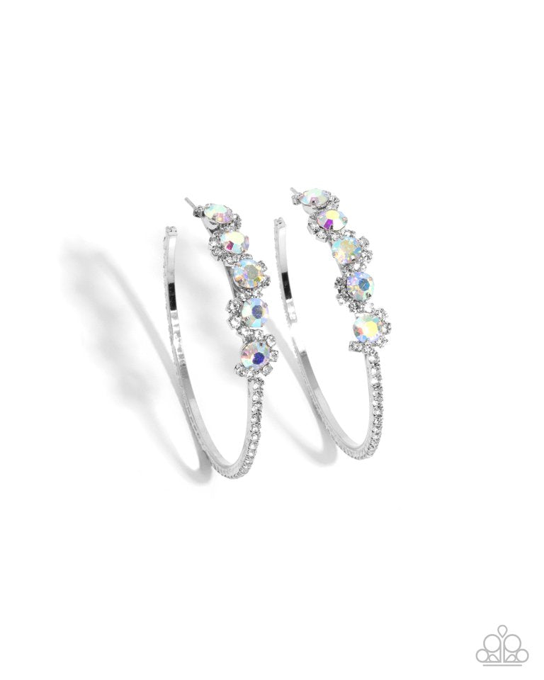 Noticeable Difference - multi hoop earring A099