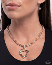 Load image into Gallery viewer, Admirable Academy - Rose Gold necklace A099
