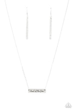 Load image into Gallery viewer, Land of the free - Silver necklace A021

