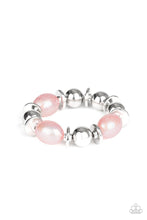 Load image into Gallery viewer, Welcome To The Big Leagues - Pink necklace + matching bracelet B094

