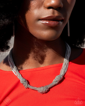 Load image into Gallery viewer, Copious Command - Silver necklace Aug 2024 Magnificent Musings FF A051
