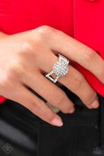 Load image into Gallery viewer, Polished Pageant- White ring A038
