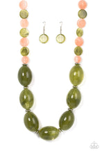 Load image into Gallery viewer, Belle of the Beach - Green Necklace D009
