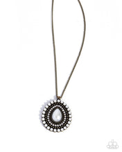 Load image into Gallery viewer, Opera Enthusiast - Brass Necklace B047
