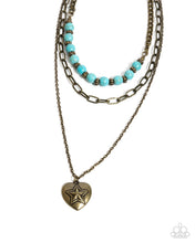 Load image into Gallery viewer, Home Stretch - Brass necklace A017
