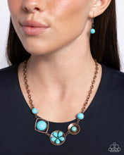 Load image into Gallery viewer, Stony Someday - Copper Necklace A020
