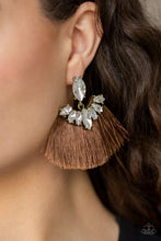 Load image into Gallery viewer, Formal Flair - brown earring A046
