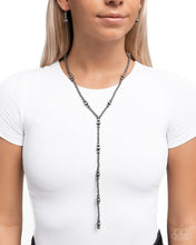 Load image into Gallery viewer, Elongated Element - Silver Necklace B092
