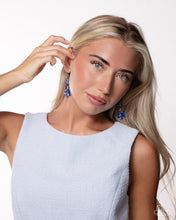 Load image into Gallery viewer, Breathtaking bloom - blue earring Sept 2025 LOP G029
