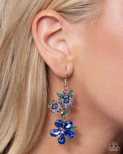Load image into Gallery viewer, Breathtaking bloom - blue earring Sept 2025 LOP G029
