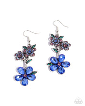 Load image into Gallery viewer, Breathtaking bloom - blue earring Sept 2025 LOP G029
