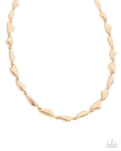Load image into Gallery viewer, Sharp Soliloquy- Gold necklace G035

