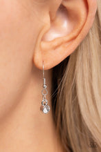 Load image into Gallery viewer, Whispering Wings - White necklace D044
