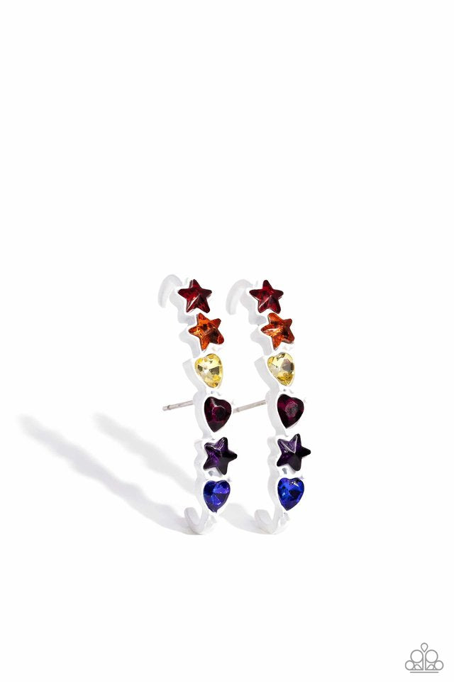 In Good Shape - Multi cuff earring D005