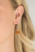Load image into Gallery viewer, Champagne On The Rocks - Orange necklace 1594
