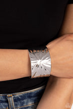 Load image into Gallery viewer, Ford Fusion - silver cuff bracelet E017
