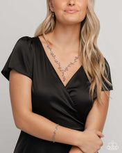 Load image into Gallery viewer, 2 pc SET: Estate Grounds - Red necklace + bracelet G033
