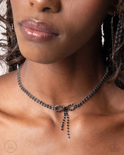 Load image into Gallery viewer, 2 pc SET: Dapper Delicacy - Black necklace + bracelet G033
