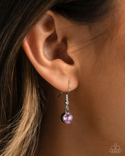 Load image into Gallery viewer, 2 pc SET: Seesaw Statement - Purple necklace + bracelet G033
