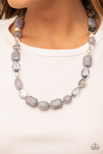 Load image into Gallery viewer, Nautical Sunset - Silver necklace G033
