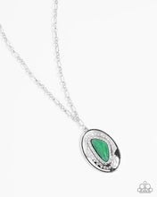 Load image into Gallery viewer, Cover Story - Green necklace G034
