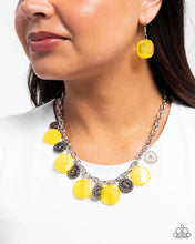 Load image into Gallery viewer, Worthwhile Wheels - Yellow necklace G034
