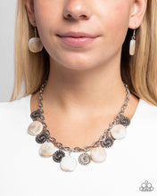 Load image into Gallery viewer, Worthwhile Wheels - White necklace G034

