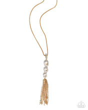 Load image into Gallery viewer, Stacked Standpoint - Gold Necklace G035
