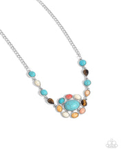 Load image into Gallery viewer, Enigmatic Ease - Blue Necklace G035
