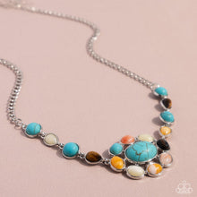 Load image into Gallery viewer, Enigmatic Ease - Blue Necklace G035
