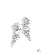 Load image into Gallery viewer, Scattered Surety - White post earring EXCLUSIVE G027
