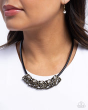 Load image into Gallery viewer, Sprig Shimmer - Brass necklace Box 12
