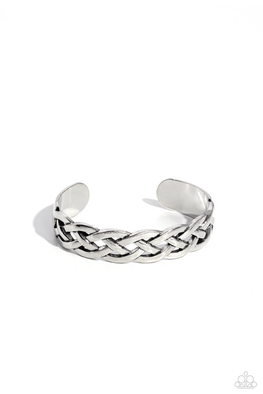 Celtic Cuff - Silver cuff bracelet E022