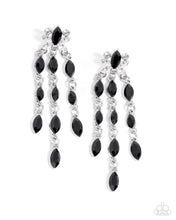 Load image into Gallery viewer, Lively Lure - Black earring F029
