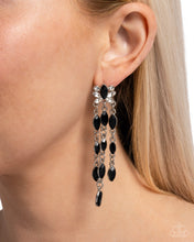 Load image into Gallery viewer, Lively Lure - Black earring F029
