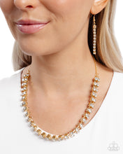 Load image into Gallery viewer, Linked Lady - gold necklace E075
