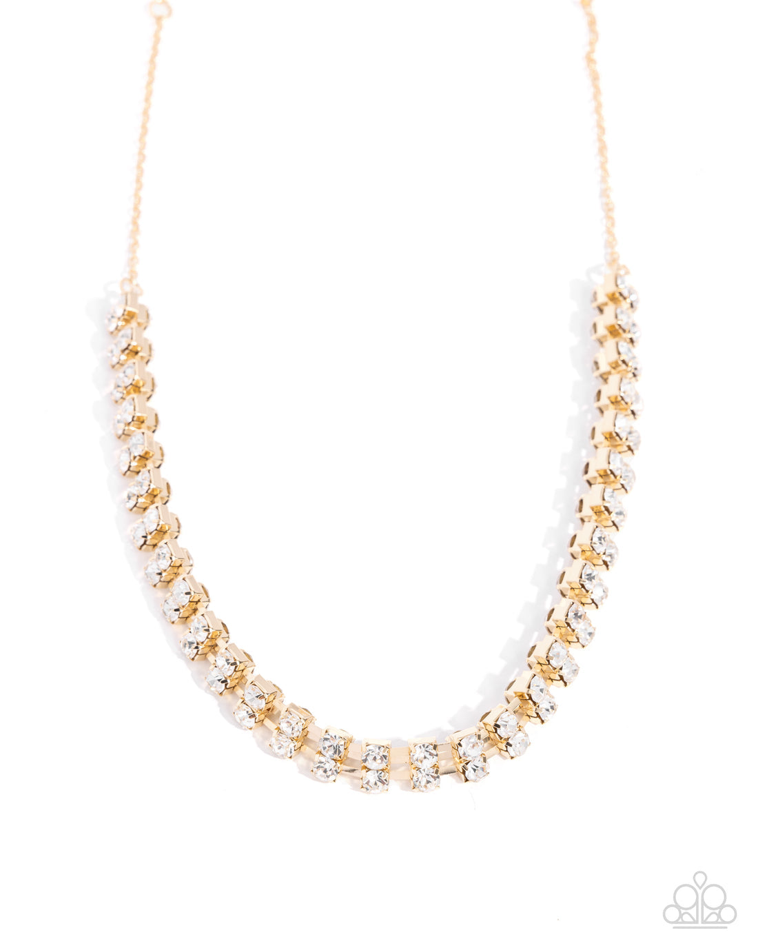 Linked Lady - gold necklace E075