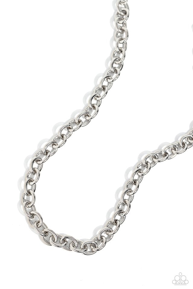 Things have CHAIN-ged - silver necklace E016