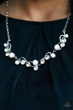 Load image into Gallery viewer, Tie The Knot - White necklace B094
