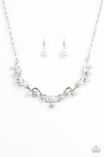 Load image into Gallery viewer, Tie The Knot - White necklace B094
