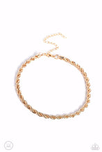 Load image into Gallery viewer, Never lose rope - gold choker ff exclusive june 2023 E081
