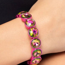 Load image into Gallery viewer, Radiant on Repeat - Pink Bracelet Pink Diamond Exclusive D018
