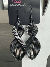 Load image into Gallery viewer, SKINNY SPIRAL - BLACK EARRING JUNE 2025 FF EXCLUSIVE G007
